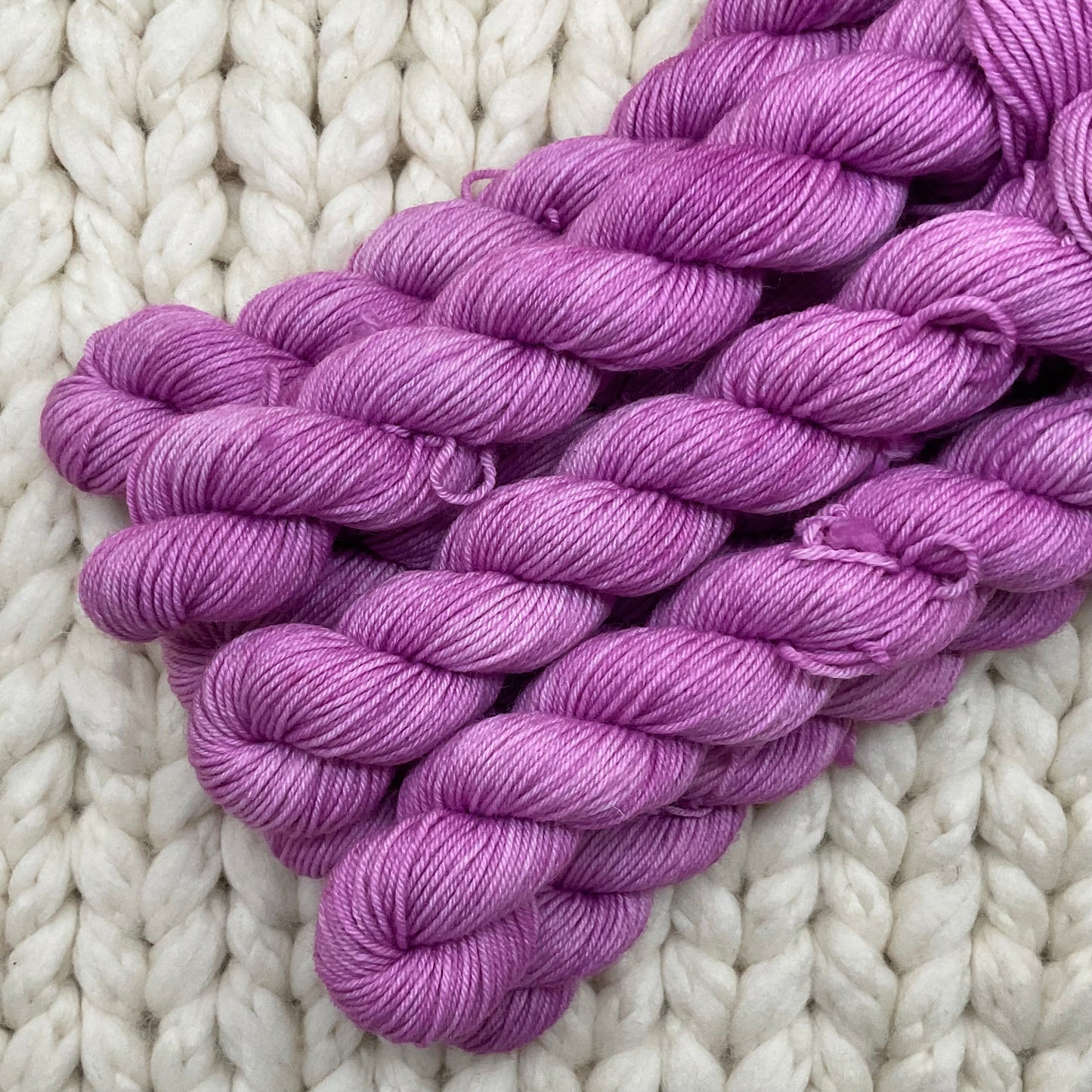 OOAK Pink Venti Practicality 75/25 Mini Skein