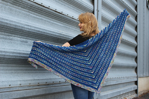 Jubilee Shawl Printed Pattern