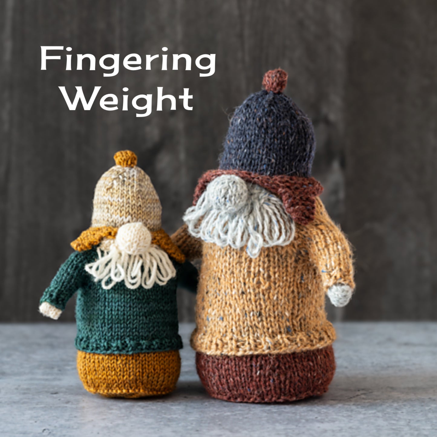 Gnoddy The Earflap Gnome - Fingering Weight
