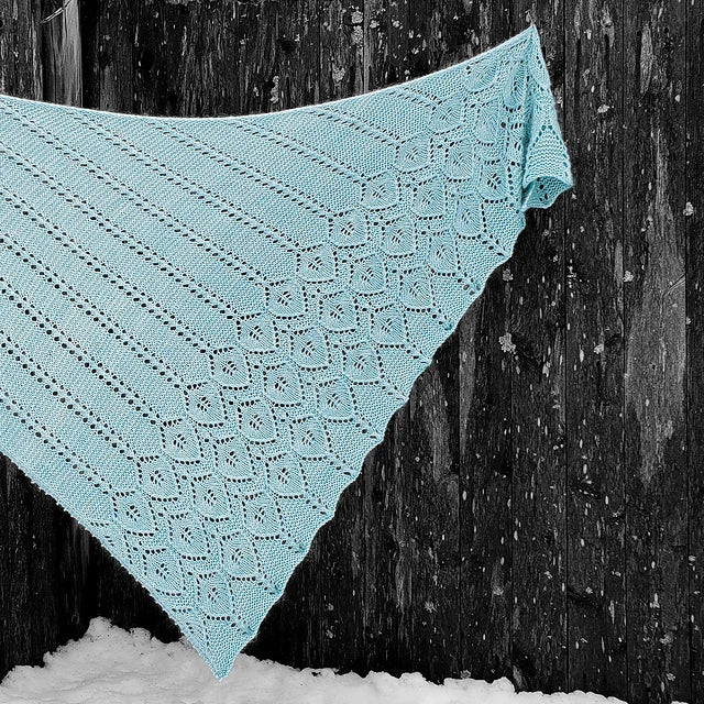 Arctic Ice Printed Pattern