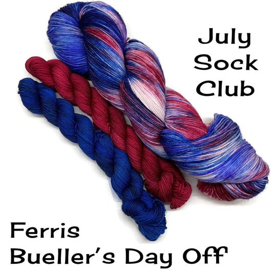 Ferris Bueller’s Day Off - July 2025 Sock Club