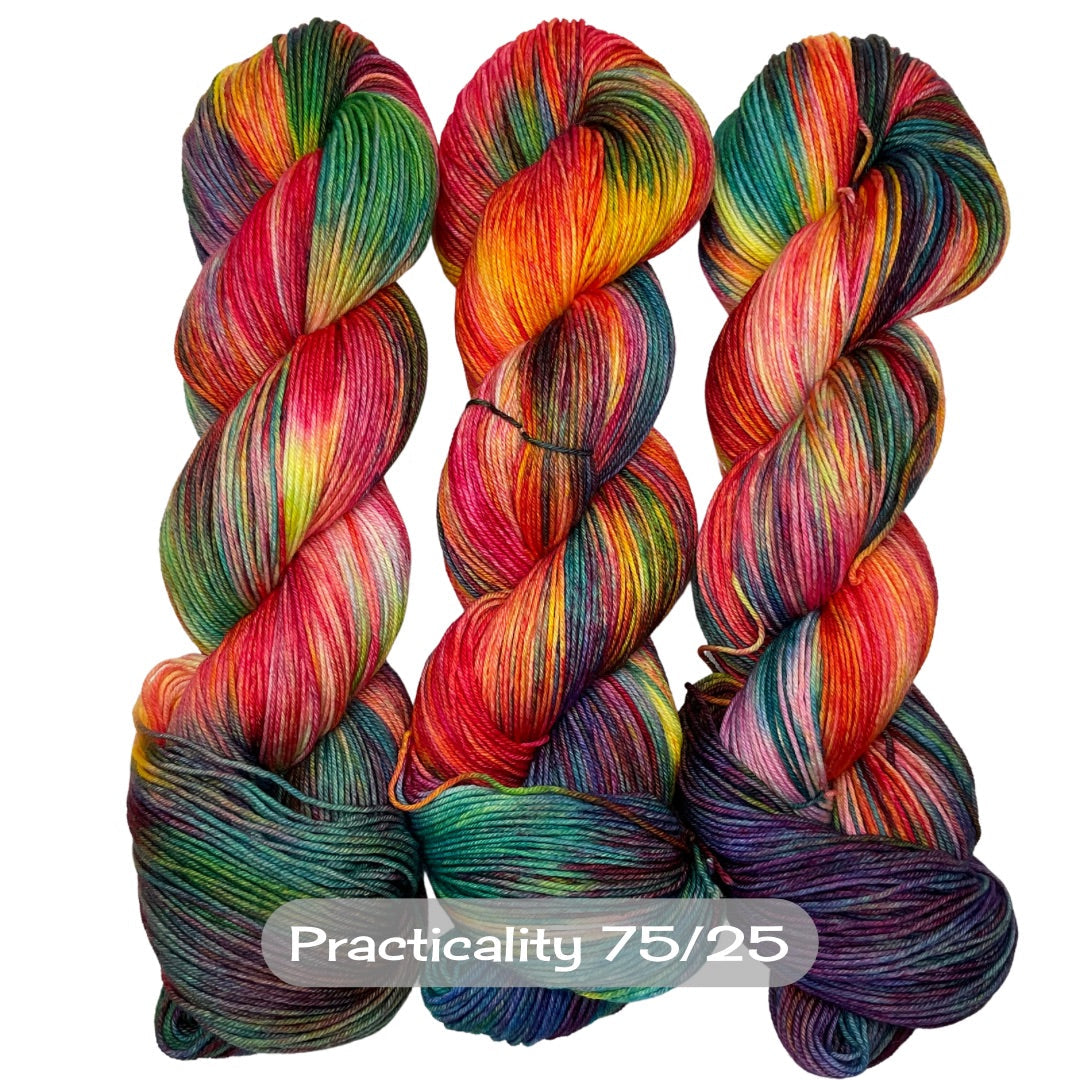 Rainbow Sprinkles Half Skein Playtime DK