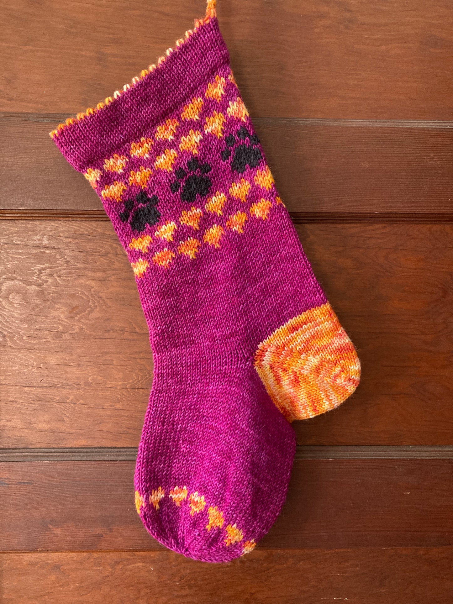 Toe Beans Stocking with Pattern (DC)