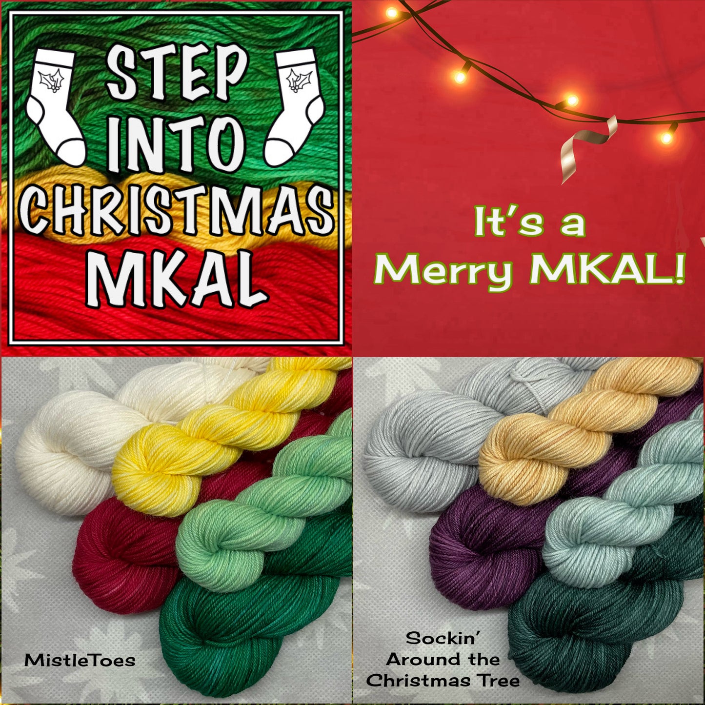 Step Into Christmas Socks