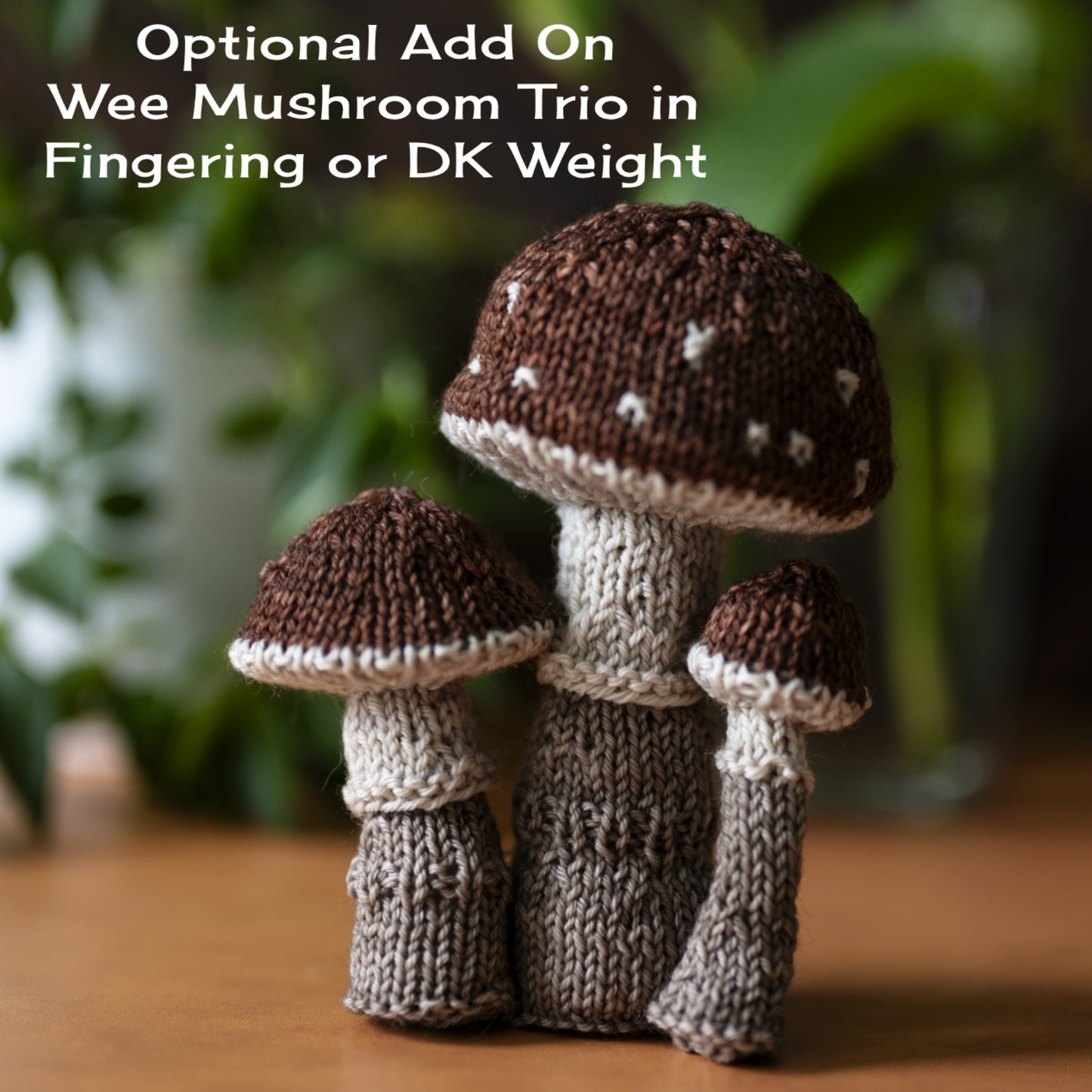 Professor Fungi Gnome MKAL 17 Set - Fingering Weight