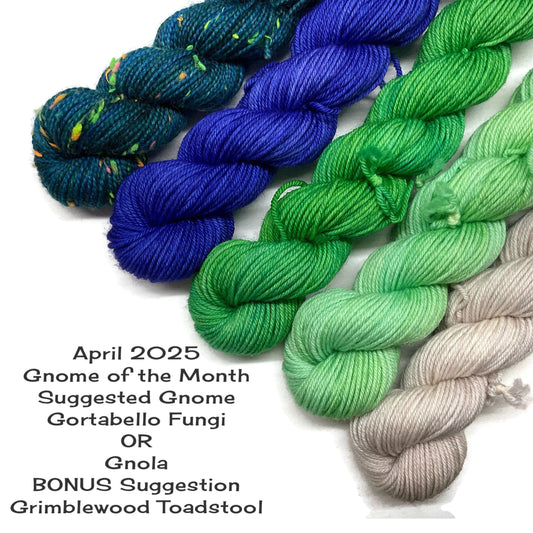 April Gnome Set of the Month Ltd Ed - Year of Gnomes 2025