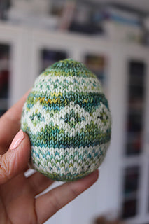 Egging Around Printed Pattern