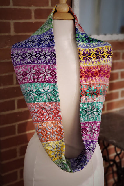 Astrum Cowl Printed Pattern