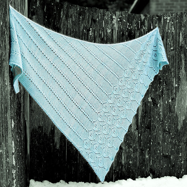 Arctic Ice Printed Pattern