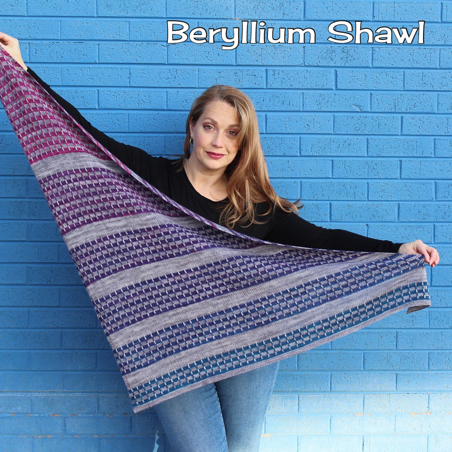 Beryllium Shawl Printed Pattern
