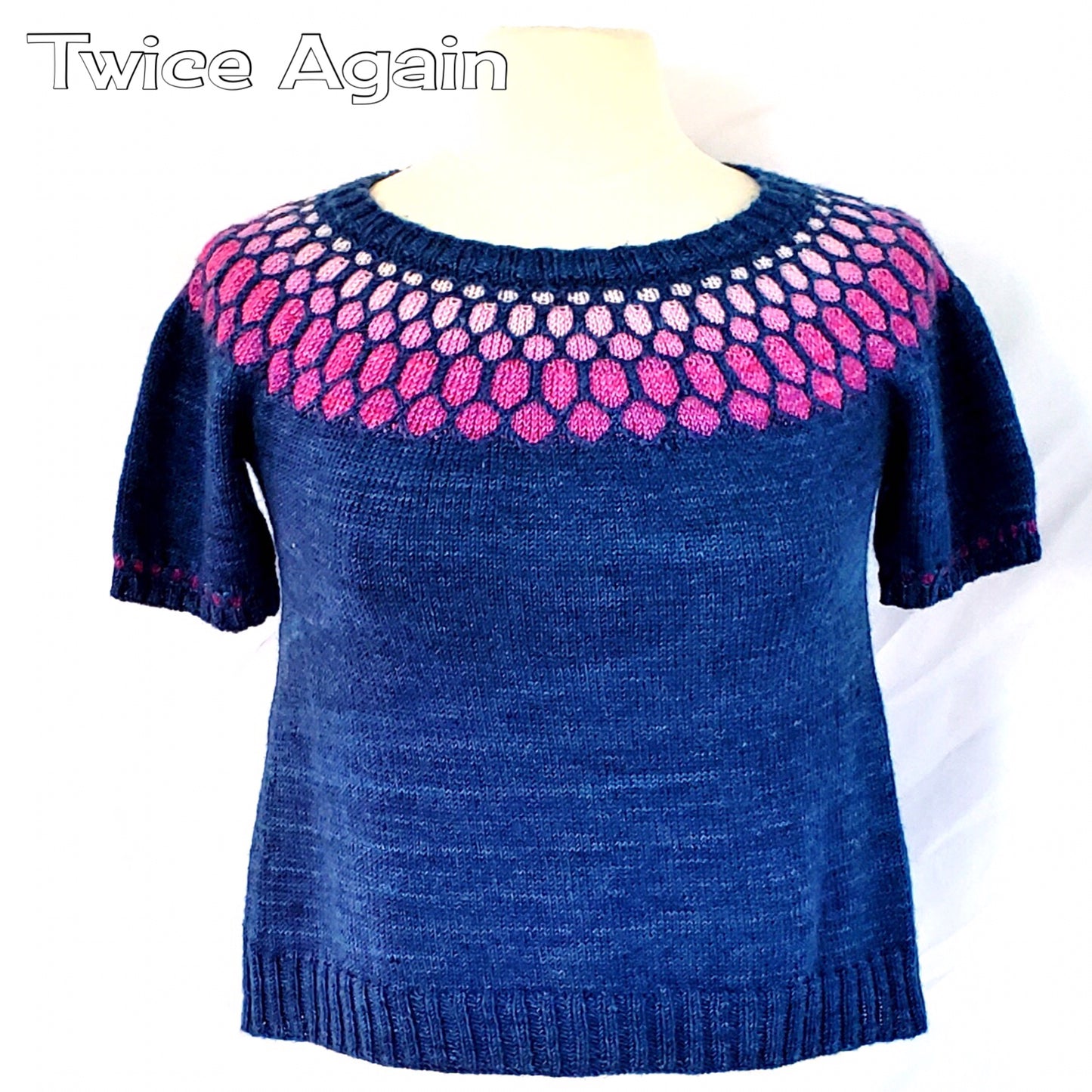 Twice Again Sweater Printed Pattern
