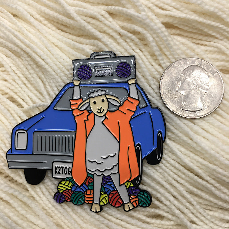 Sheldon Say Anything Enamel Pin