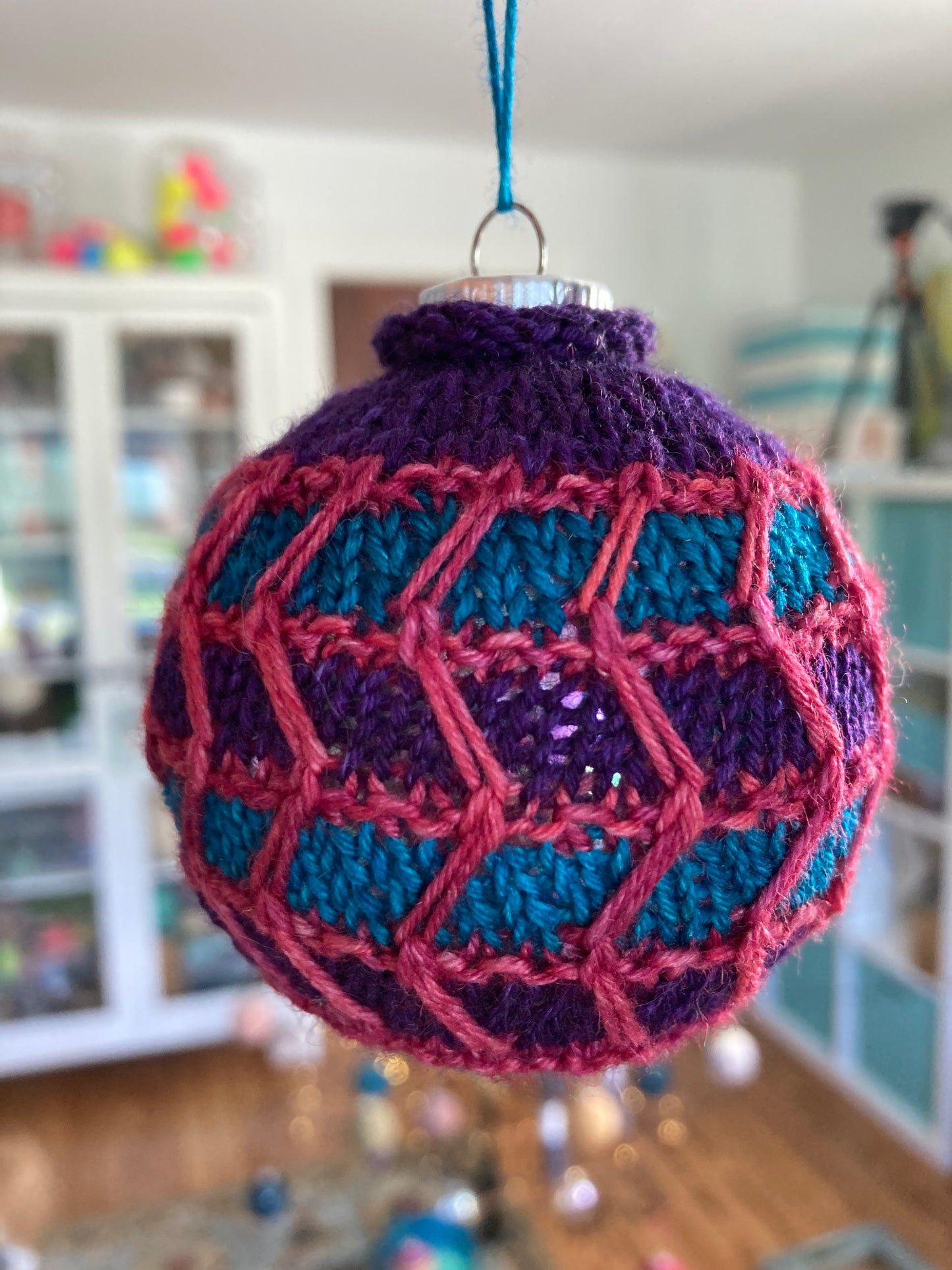 Celebration! Bauble Printed Pattern