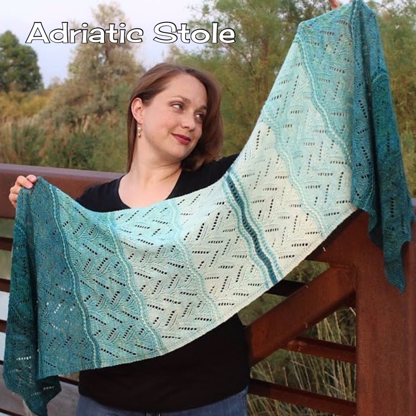 Adriatic Stole Printed Pattern