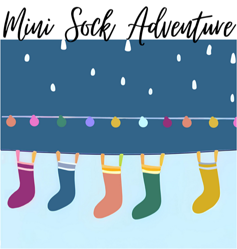 Mini Sock Adventure Printed Pattern