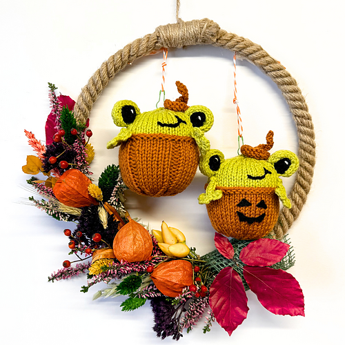 Froggy Ina Pumpkin - Fingering Weight