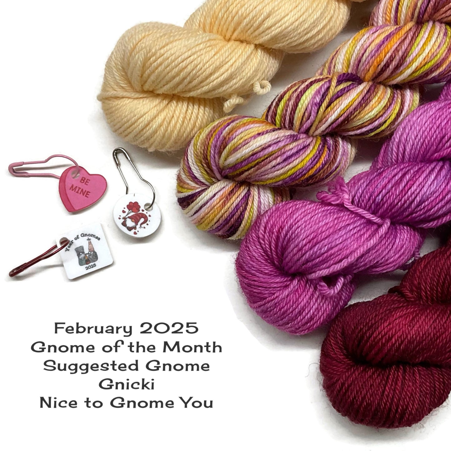 February Gnome Set of the Month Ltd Ed - Year of Gnomes 2025