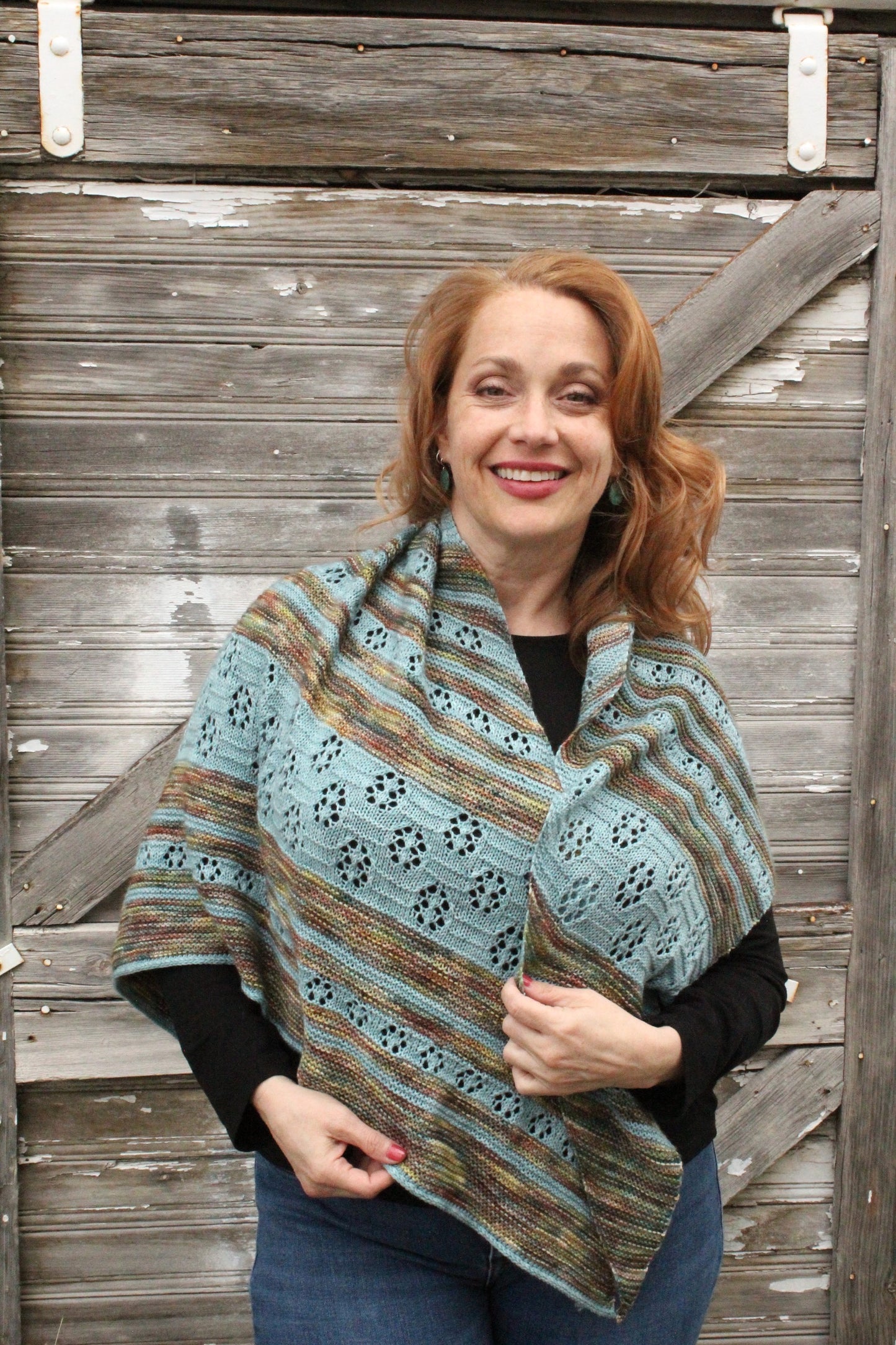 Paint Pots Shawl