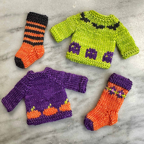 Mini Spooky Adventure Printed Pattern