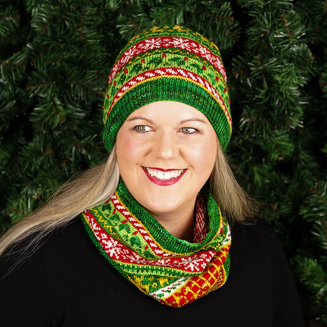 Step Into Christmas Cowl and Hat