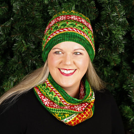 Step Into Christmas Cowl and Hat