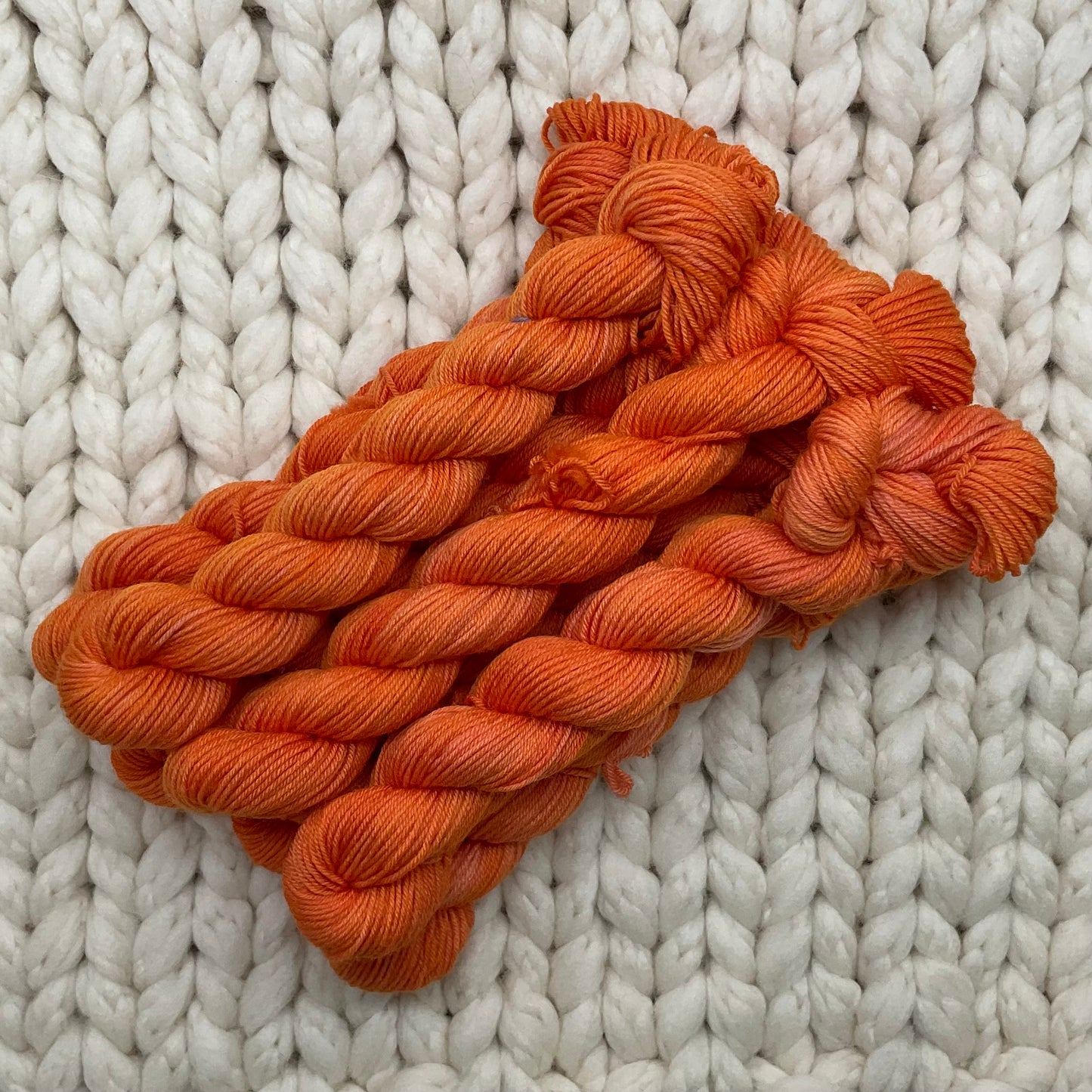 Citrus Charm Venti Practicality 75/25 Mini Skein