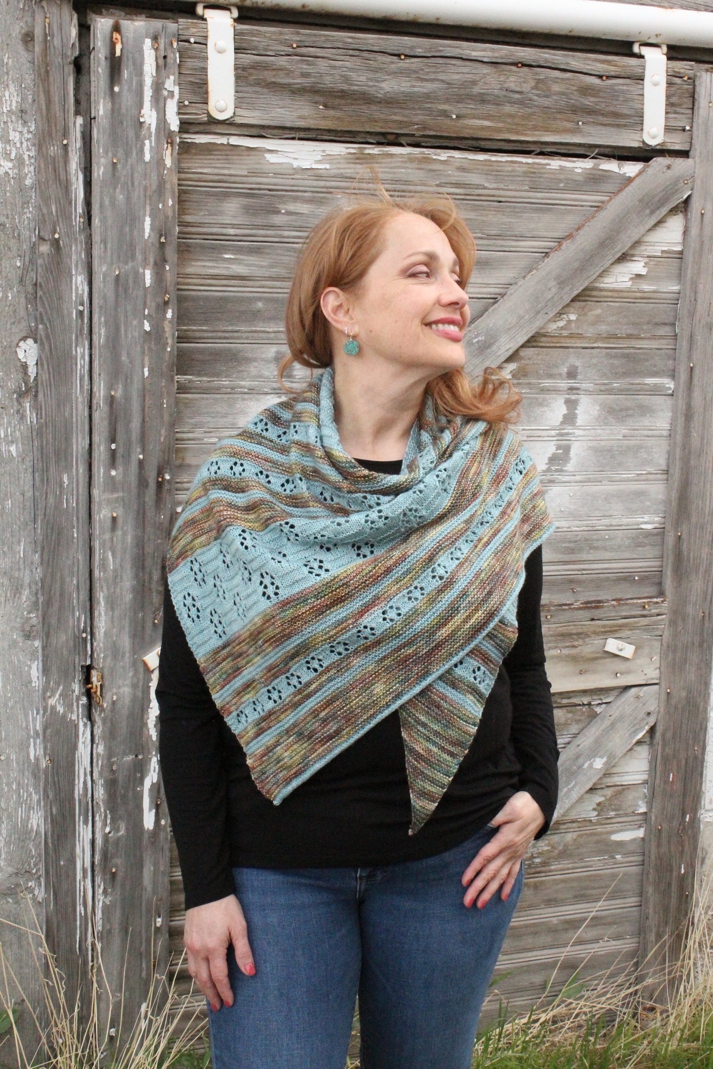 Paint Pots Shawl