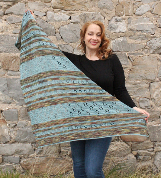 Paint Pots Shawl