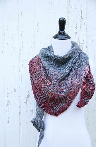 Cyclone Shawl Printed Pattern