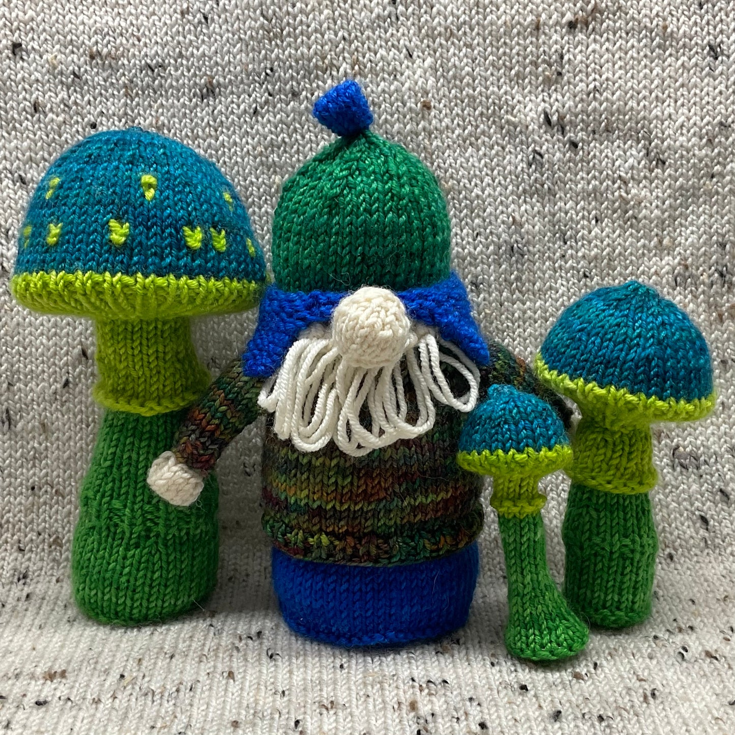 Gnoddy The Earflap Gnome - Fingering Weight
