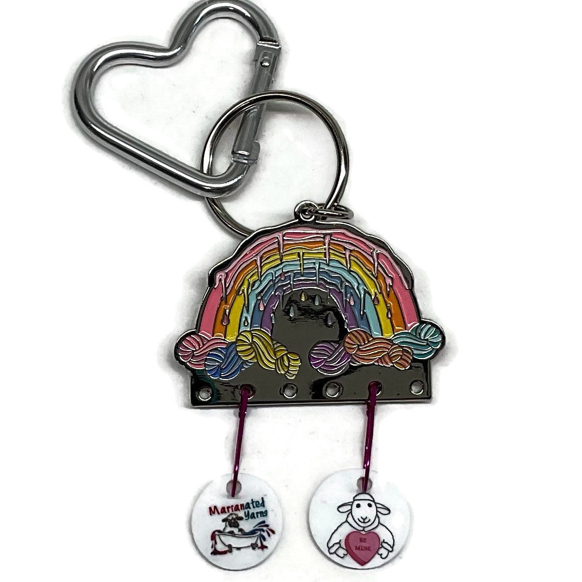 Ltd Ed Icicles and Rainbows Stitch Marker Holder