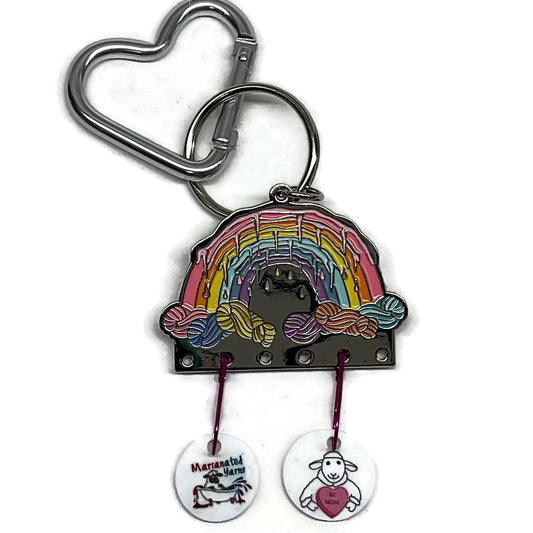 Ltd Ed Icicles and Rainbows Stitch Marker Holder