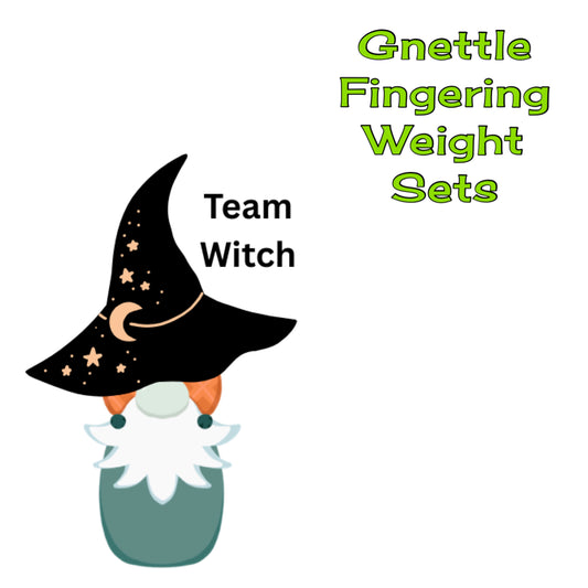 Gnettle Fingering Weight sets - Team Witch