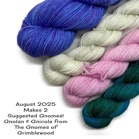 August Gnome Set of the Month Ltd Ed - Year of Gnomes 2025