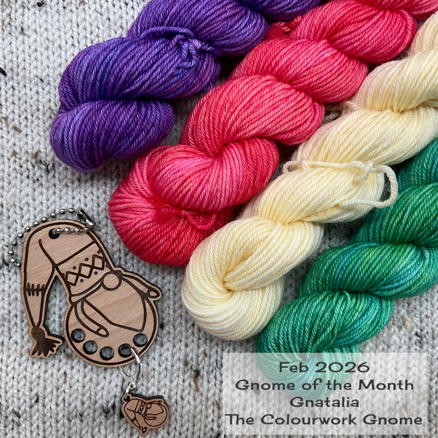 Gnatalia - Fingering Weight Feb 2026 Ltd Ed Gnome Set