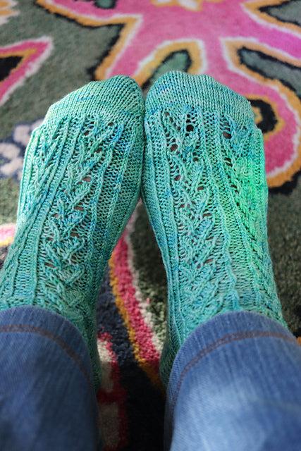 Lace Ribbons Sock