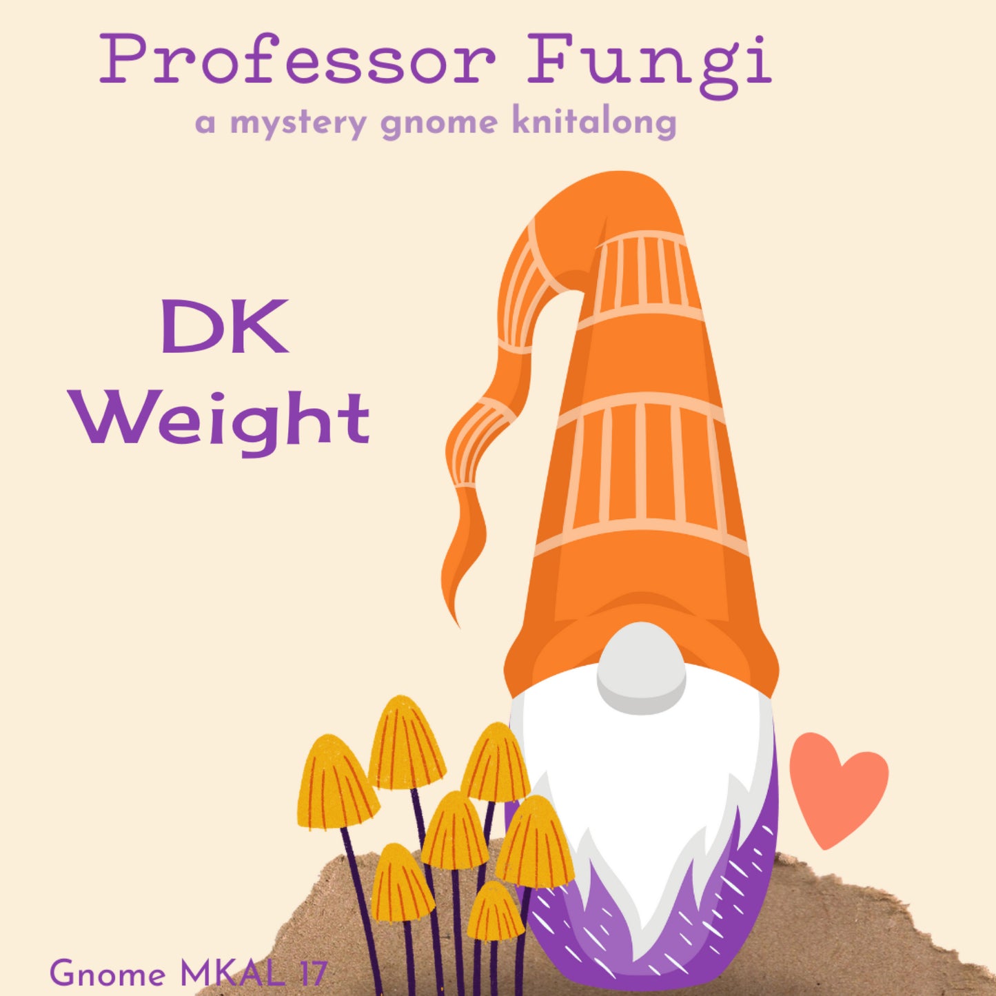 Professor Fungi Gnome MKAL 17 Set - DK Weight