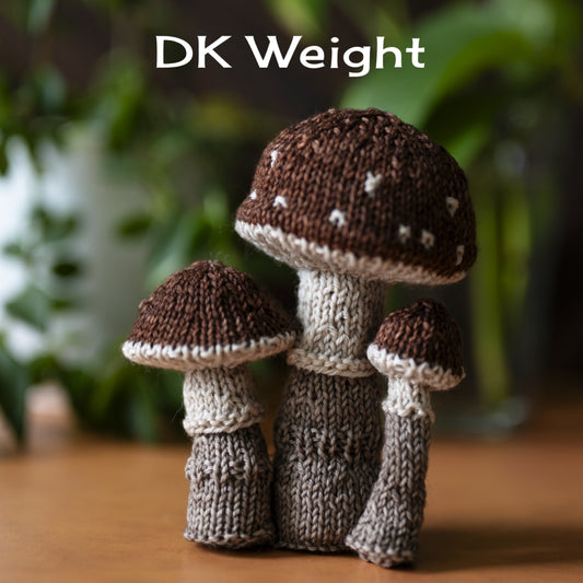 Wee Mushroom Trio - DK Weight