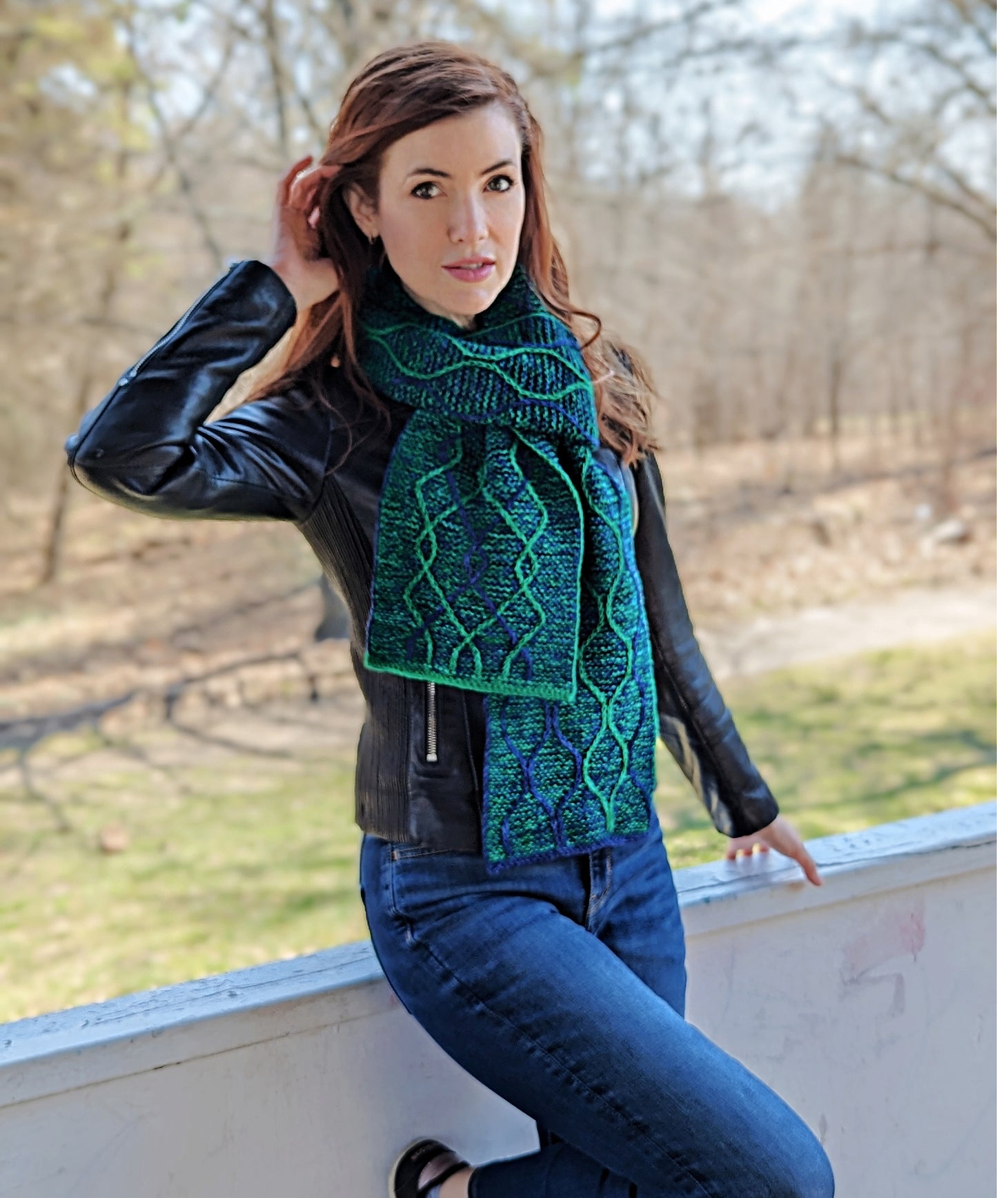 Comet Trails Scarf