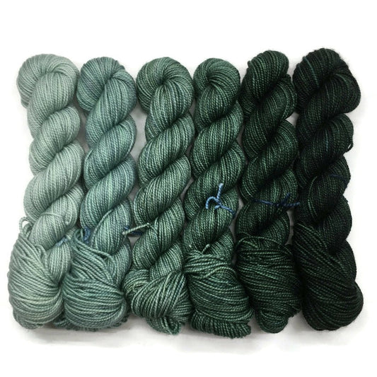 Wander. Wonder. Repeat. Six Pack Half Skein Set