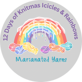 Sheldon & Missy’s 2023 12 Days of Knitmas Advent - Icicles & Rainbows