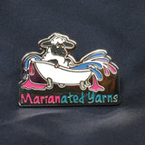 Marianated Yarns Logo Enamel Pin