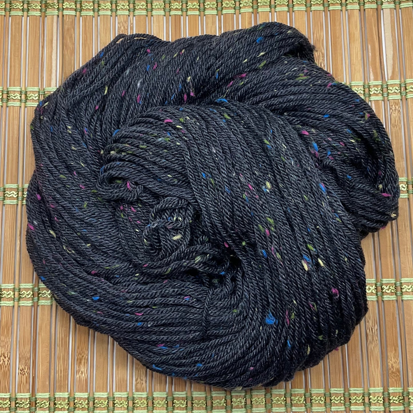 Not Quite Black Rainbow Tweed DK