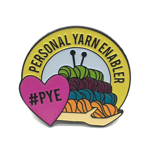 Personal Yarn Enabler Enamel Pin