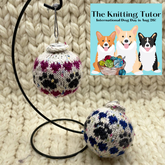 Puppy Toes Bauble