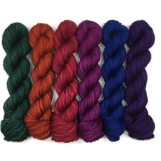 Dragon Scales Six Pack Half Skein Set