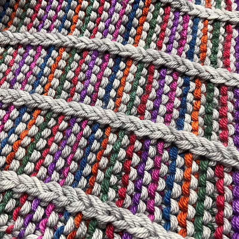 Unicorn Stripes Cowl