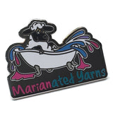 Marianated Yarns Logo Enamel Pin