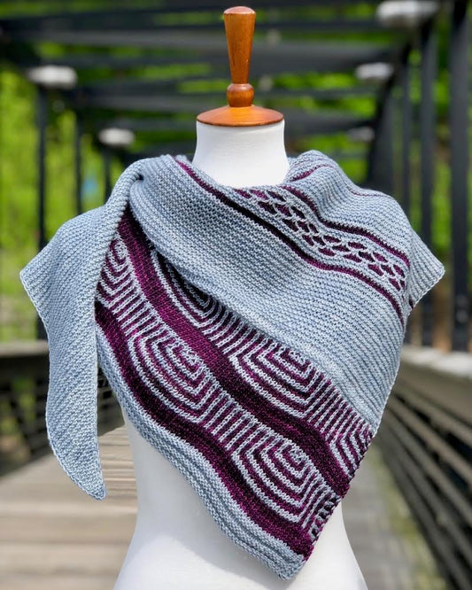 Mokume Shawl