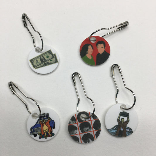 Ode to John Cusack Stitch Marker Set